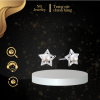 Bông Tai Bạc S925 N6 Jewelry Hình Ngôi Sao Đính Ngọc Trai Sang Trọng